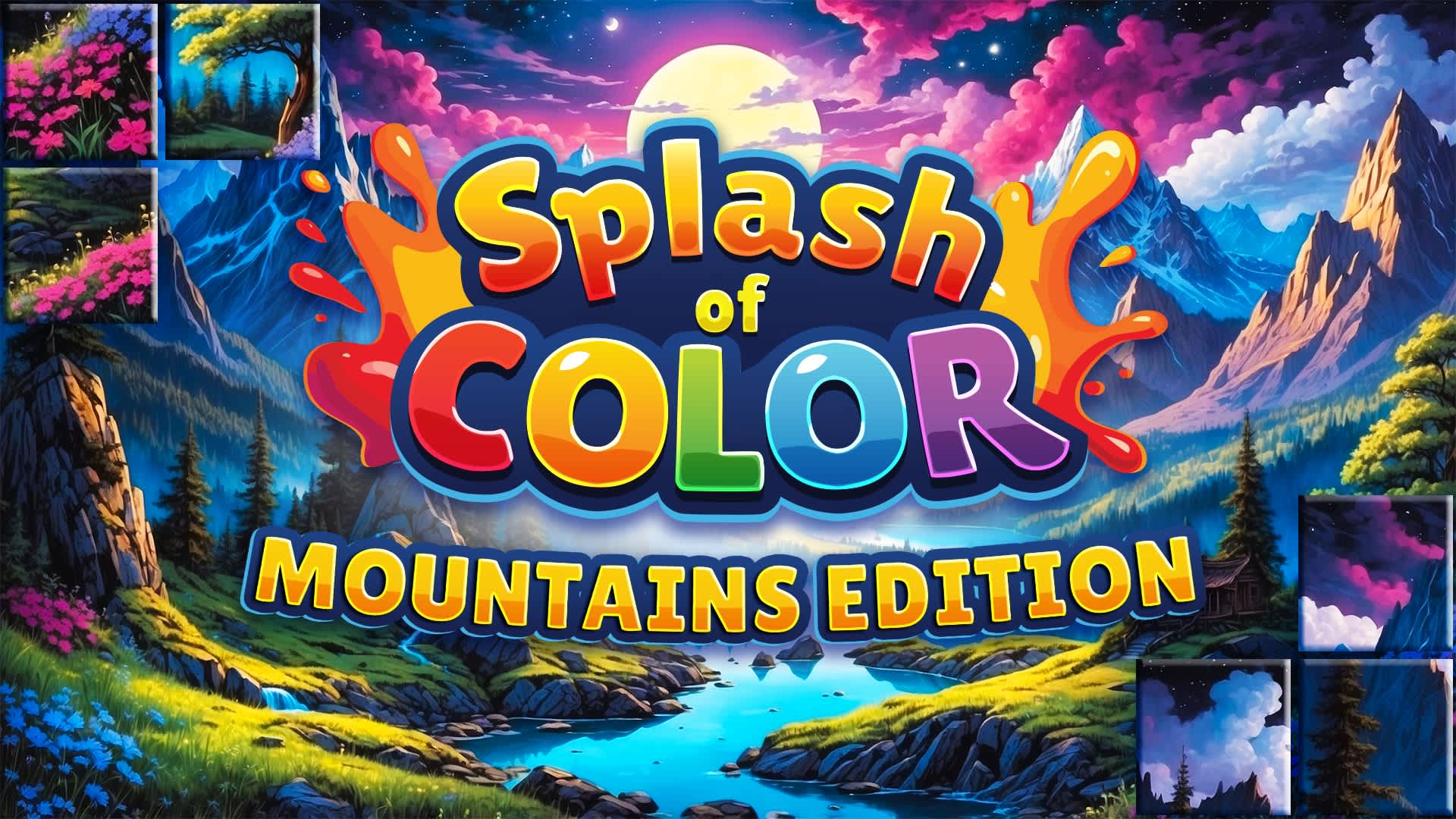 Copertina di Splash of Color: Mountains Edition