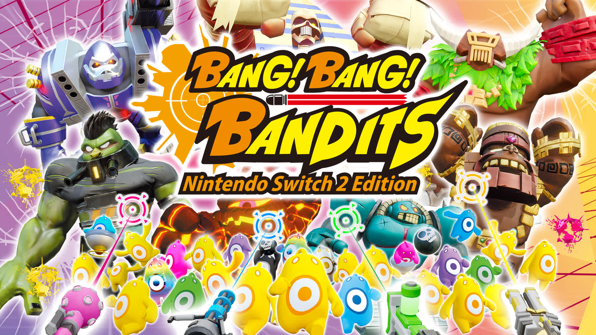 Switch バンバンバンディッツ BANG! BANG! BANDITS 2点 BANG! BANG! BANDITS Nintendo Switch 2 Edition para Nintendo Switch