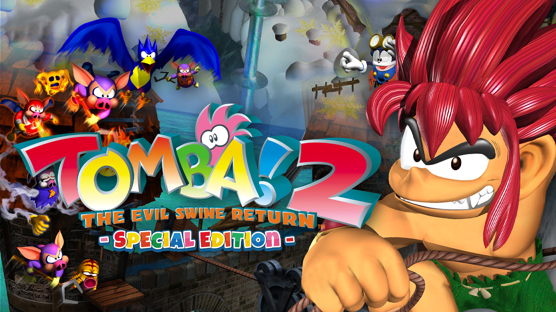 PS 海外版 トンバ2 TOMBA2 Tomba! 2: The Evil Swine Return Special Edition for Nintendo