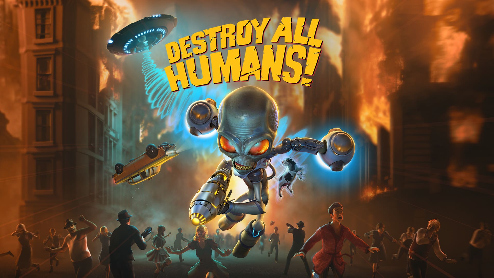 Arte de Destroy All Humans!