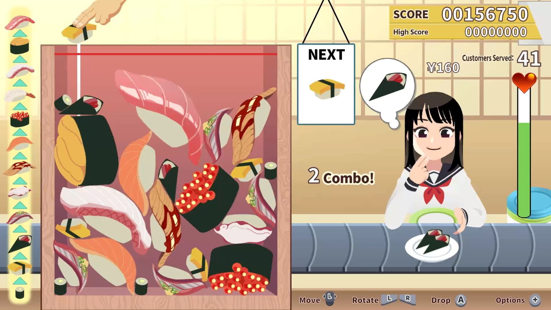 SUSHI BAR MOEBIUS for Nintendo Switch™ 2 - zrzut ekranu 1