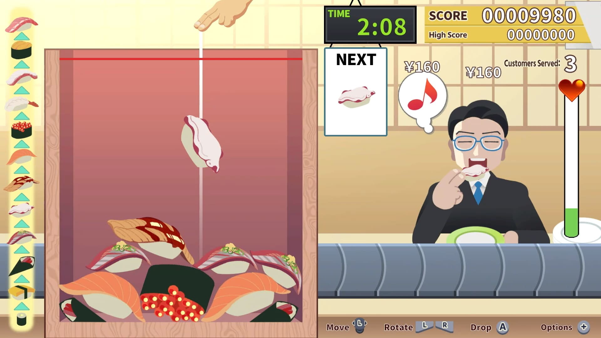 SUSHI BAR MOEBIUS for Nintendo Switch™ 2 - zrzut ekranu 5
