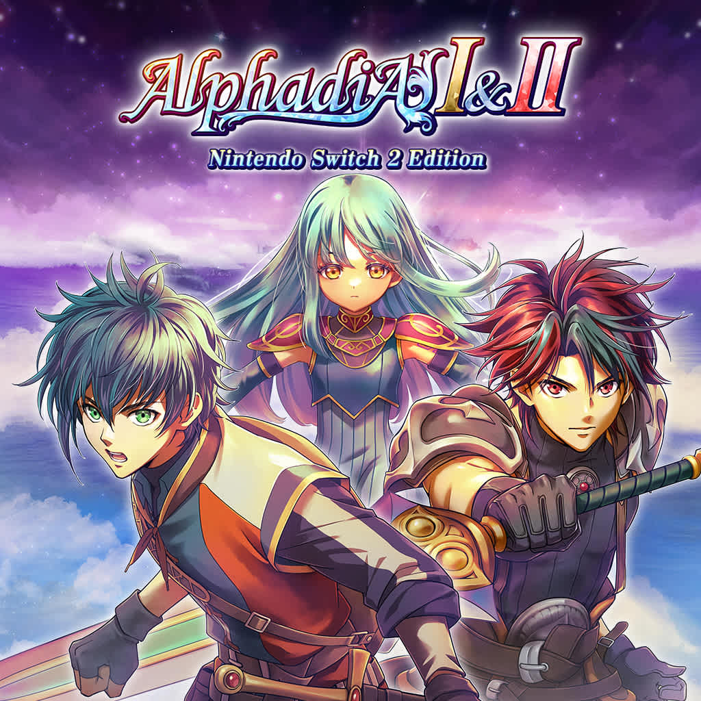 Okładka gry Alphadia I & II - Nintendo Switch 2 Edition na Nintendo Switch 2