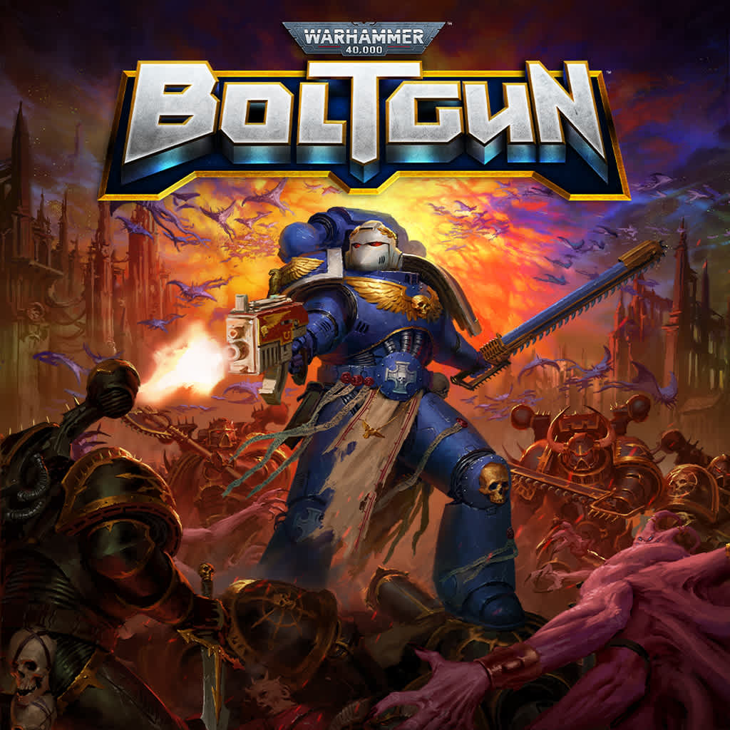 Okładka gry Warhammer 40,000: Boltgun na Nintendo Switch 2