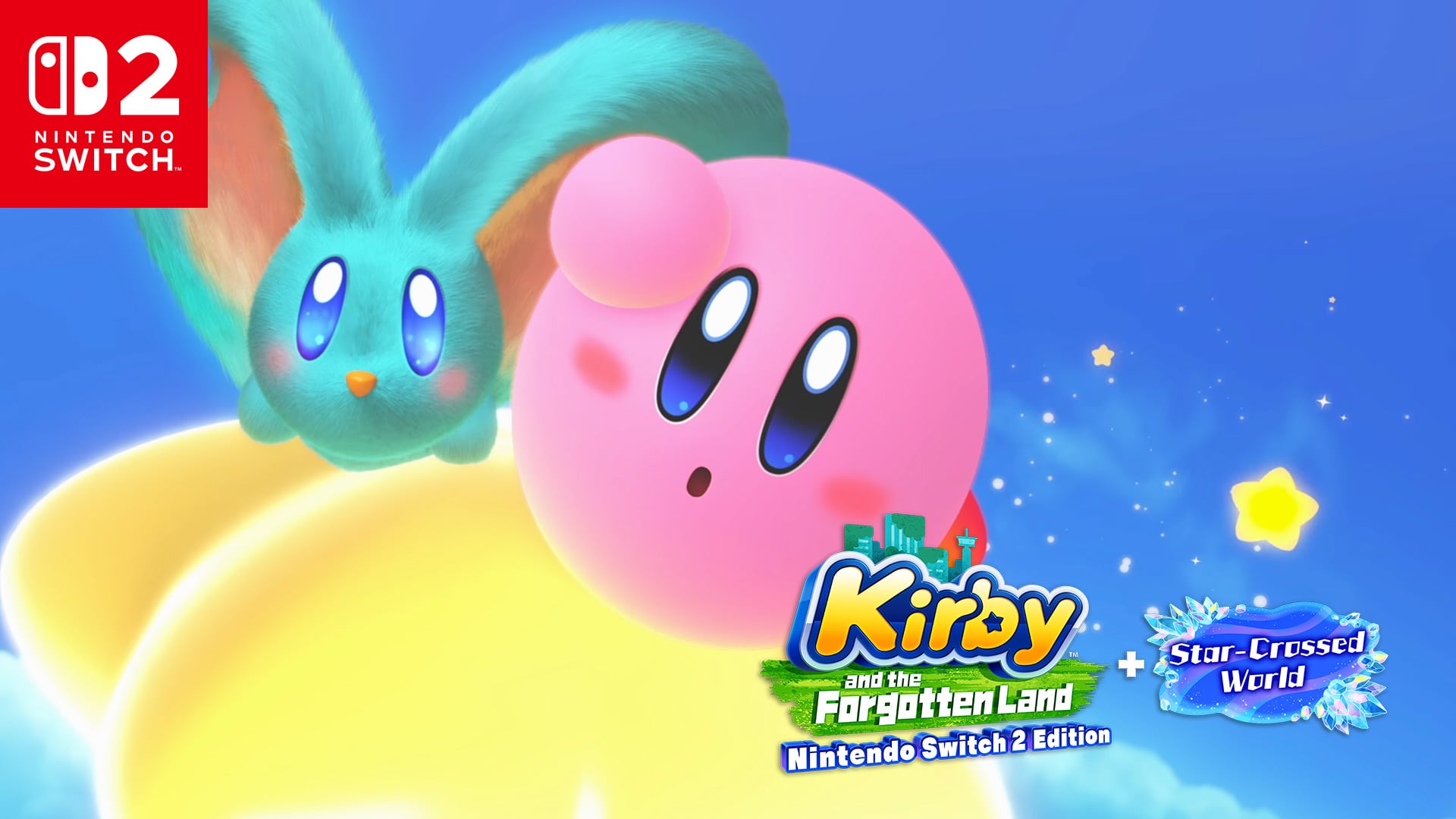 Kirby and the Forgotten Land – Nintendo Switch 2 Edition + Star