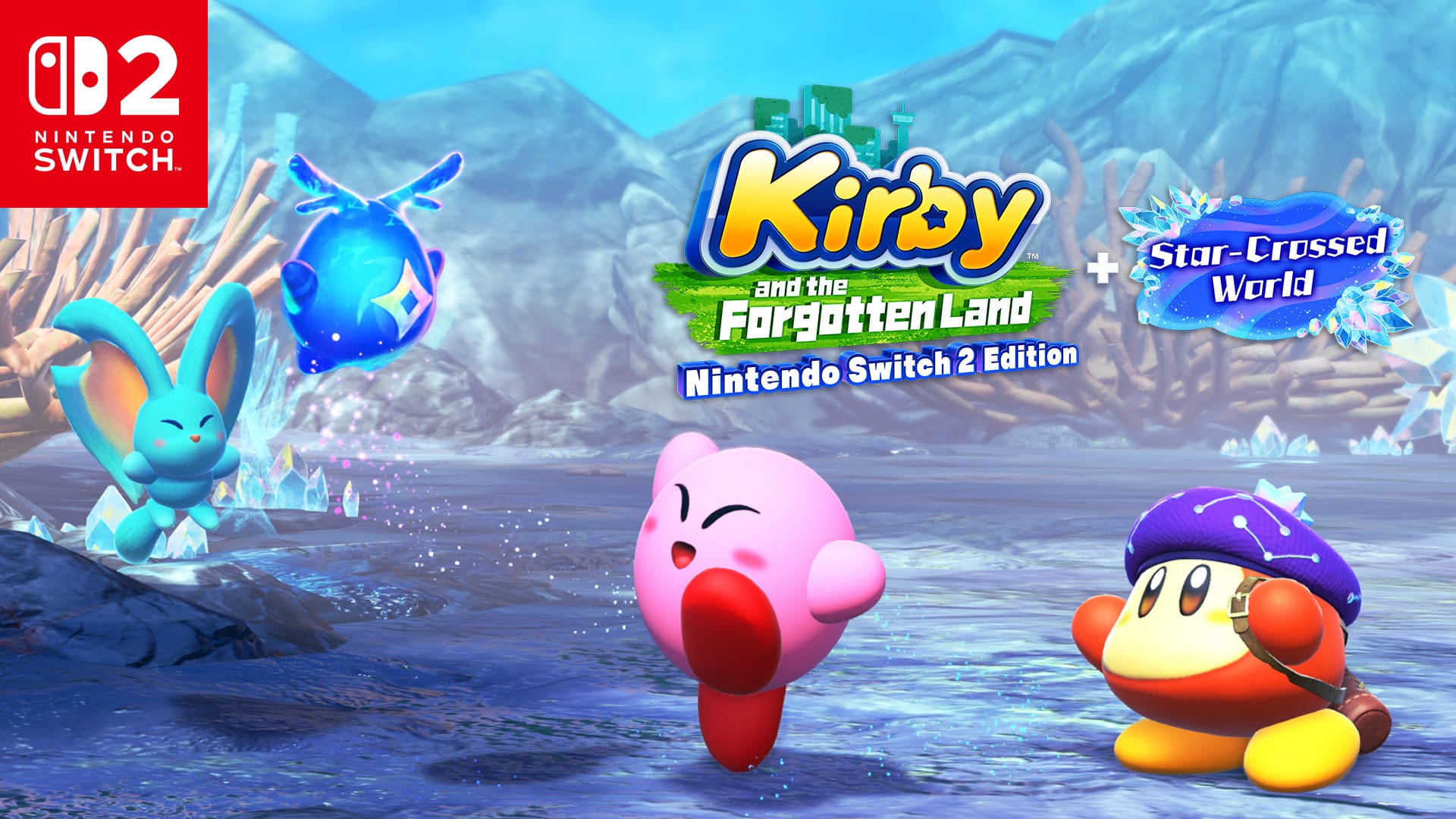 Kirby and the Forgotten Land – Nintendo Switch 2 Edition + Star
