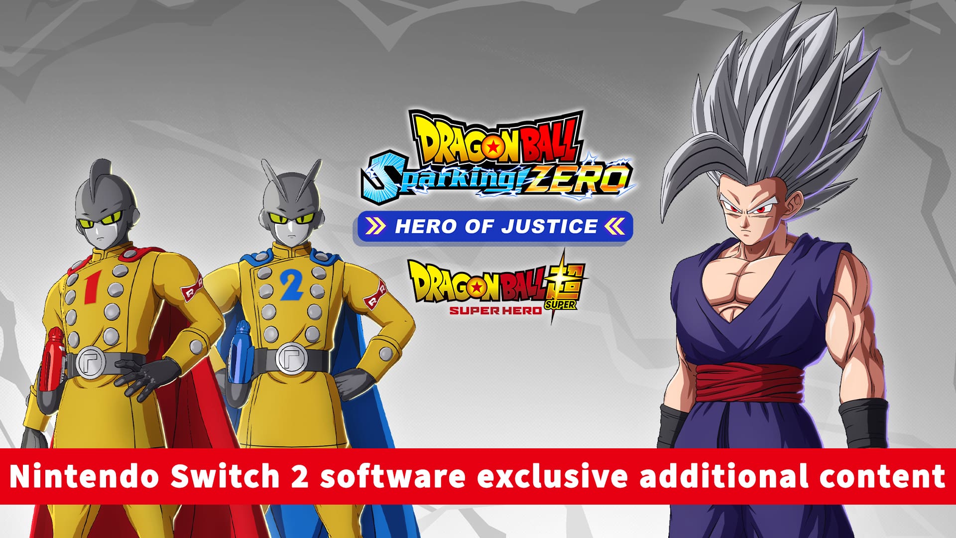 DRAGON BALL: Sparking! ZERO HERO OF JUSTICE Pack for Nintendo
