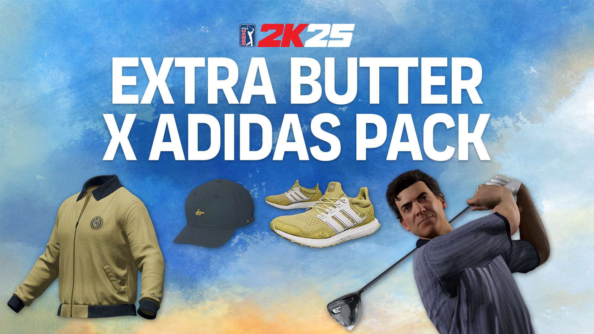 Copertina di PGA TOUR 2K25 Extra Butter x adidas Pack