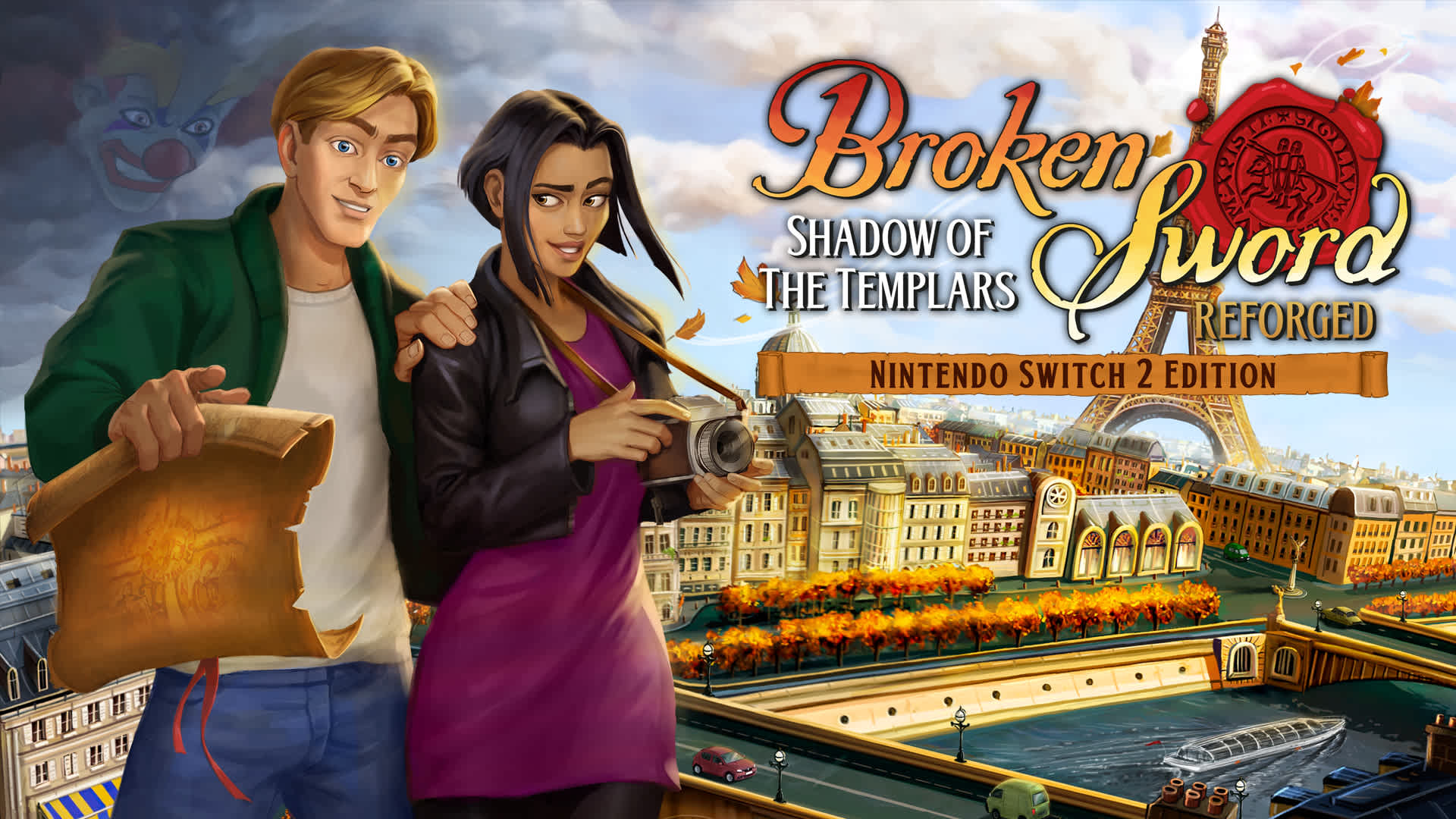 Copertina di Broken Sword - Shadow of the Templars: Reforged - Nintendo Switch 2 Edition Upgrade Pack