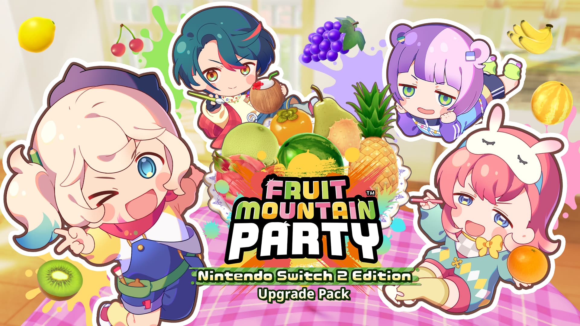 Copertina di Fruit Mountain Party – Nintendo Switch 2 Edition Upgrade Pack