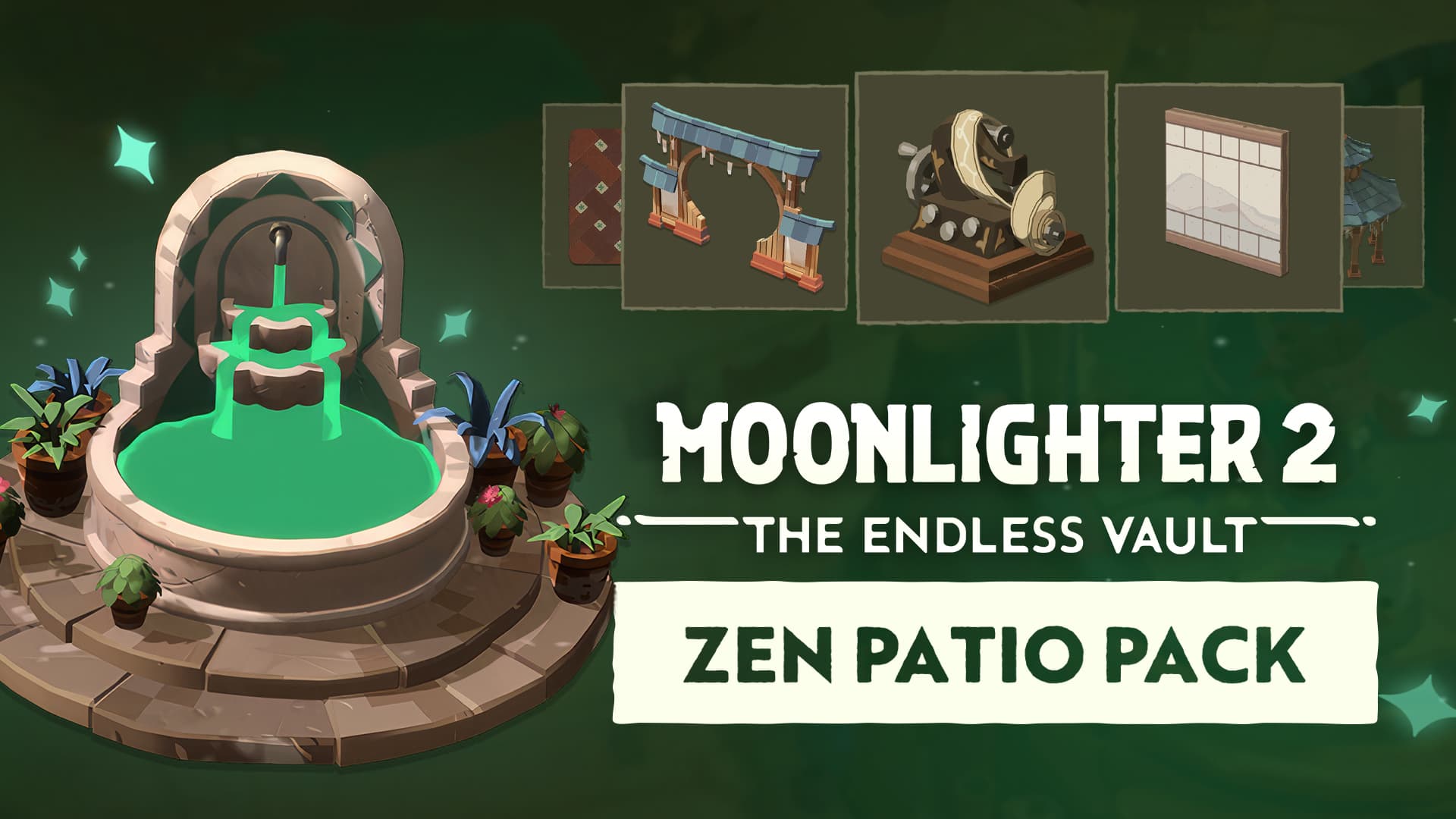 Artwork for Moonlighter 2: The Endless Vault - Zen Patio Pack