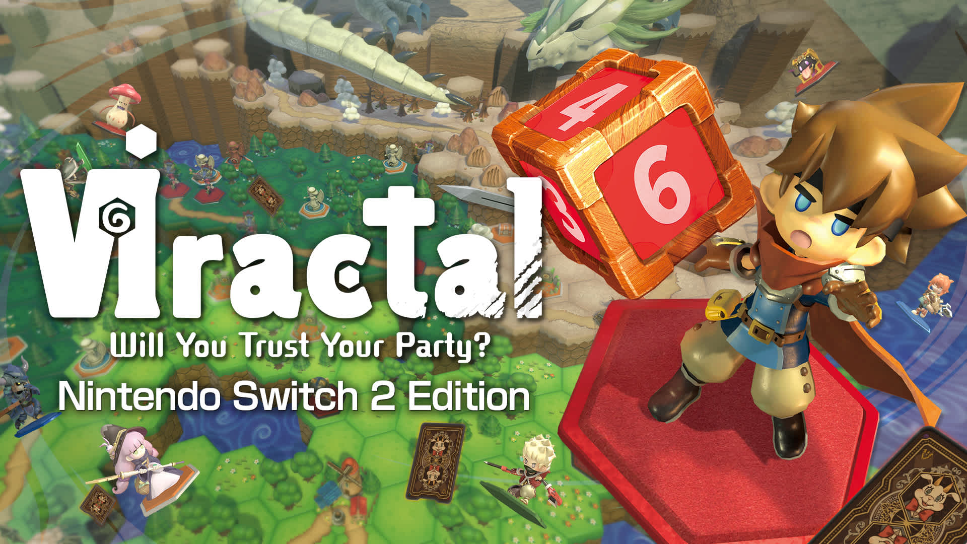 Copertina di Viractal: Will You Trust Your Party? Nintendo Switch 2 Edition upgrade pack