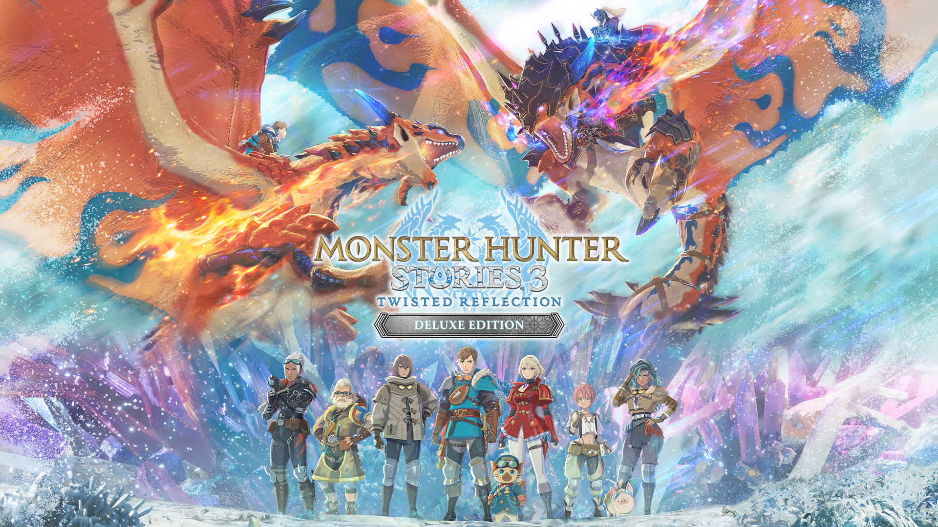 Copertina di Monster Hunter Stories 3: Twisted Reflection Deluxe Edition