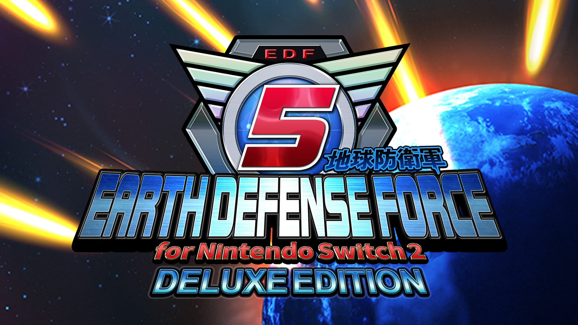 Copertina di EARTH DEFENSE FORCE5 for Nintendo Switch 2 DELUXE EDITION