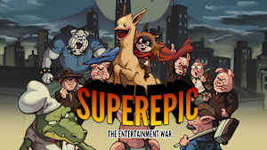 SuperEpic: The Entertainment War cover image