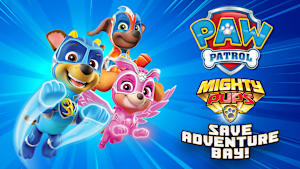 PAW Patrol Mighty Pups Save Adventure Bay cover image