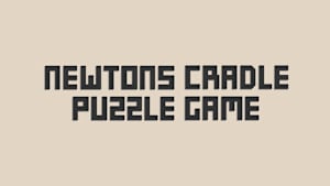 Newton's Cradle Puzzle Game cover image