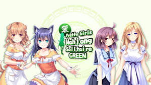 Pretty Girls Mahjong Solitaire - Green cover image