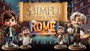 Bimfli & His Time Travels: Rome cover image