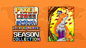 Pixel Cross Stitch Color by Number Seasons Collection cover image