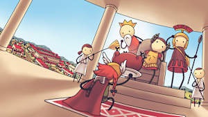Hidden Through Time : Road to Rome cover image
