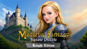 Medieval Fantasy: Jigsaw Puzzle Knight Edition cover image