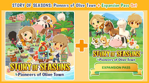 STORY OF SEASONS: Pioneers of Olive Town + Expansion Pass Set cover image