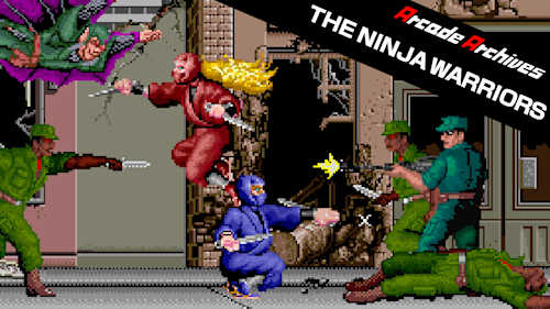 Arcade Archives THE NINJA WARRIORS cover image