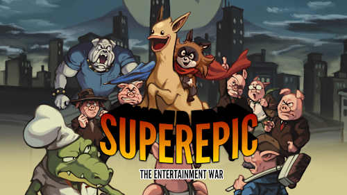 SuperEpic: The Entertainment War cover image