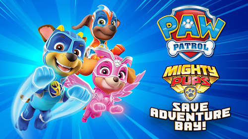 PAW Patrol Mighty Pups Save Adventure Bay cover image