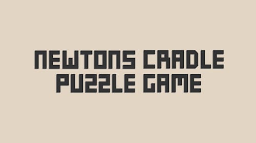 Newton's Cradle Puzzle Game cover image