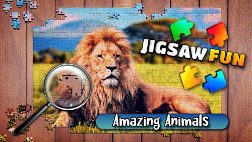 Jigsaw Fun: Amazing Animals cover image