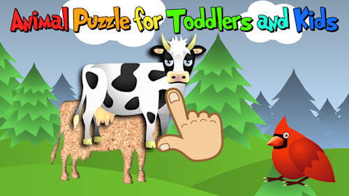 Animal Puzzle for Toddlers and Kids - Preschool and kindergarten learning and fun game cover image