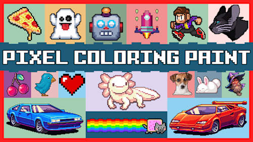 Pixel Coloring Paint cover image