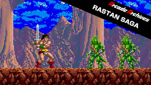 Arcade Archives RASTAN SAGA cover image
