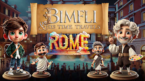 Bimfli & His Time Travels: Rome cover image
