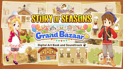 STORY OF SEASONS: Grand Bazaar Digital Art Book & Soundtrack cover image