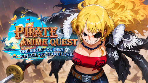 Pirate Anime Quest: One Girls' Journey, A Piece of Island Love cover image