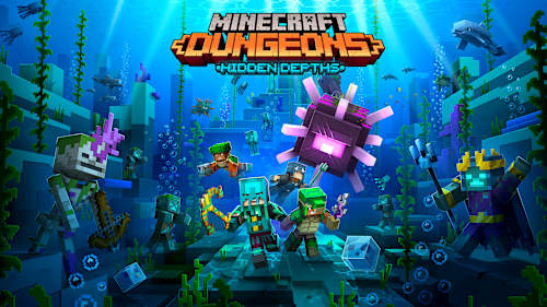 Minecraft Dungeons: Hidden Depths cover image