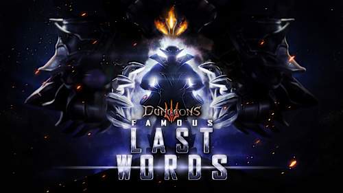 Dungeons 3 - Famous Last Words cover image