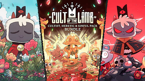 Cult of the Lamb - Cultist, Heretic, and Sinful Pack Bundle cover image