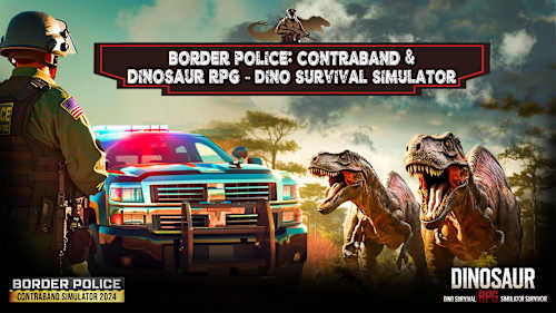 Border Police: Contraband & Dinosaur RPG - Dino Survival Simulator cover image