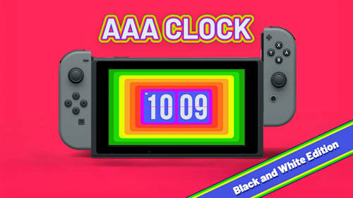 AAA Clock Black and White Edition cover image