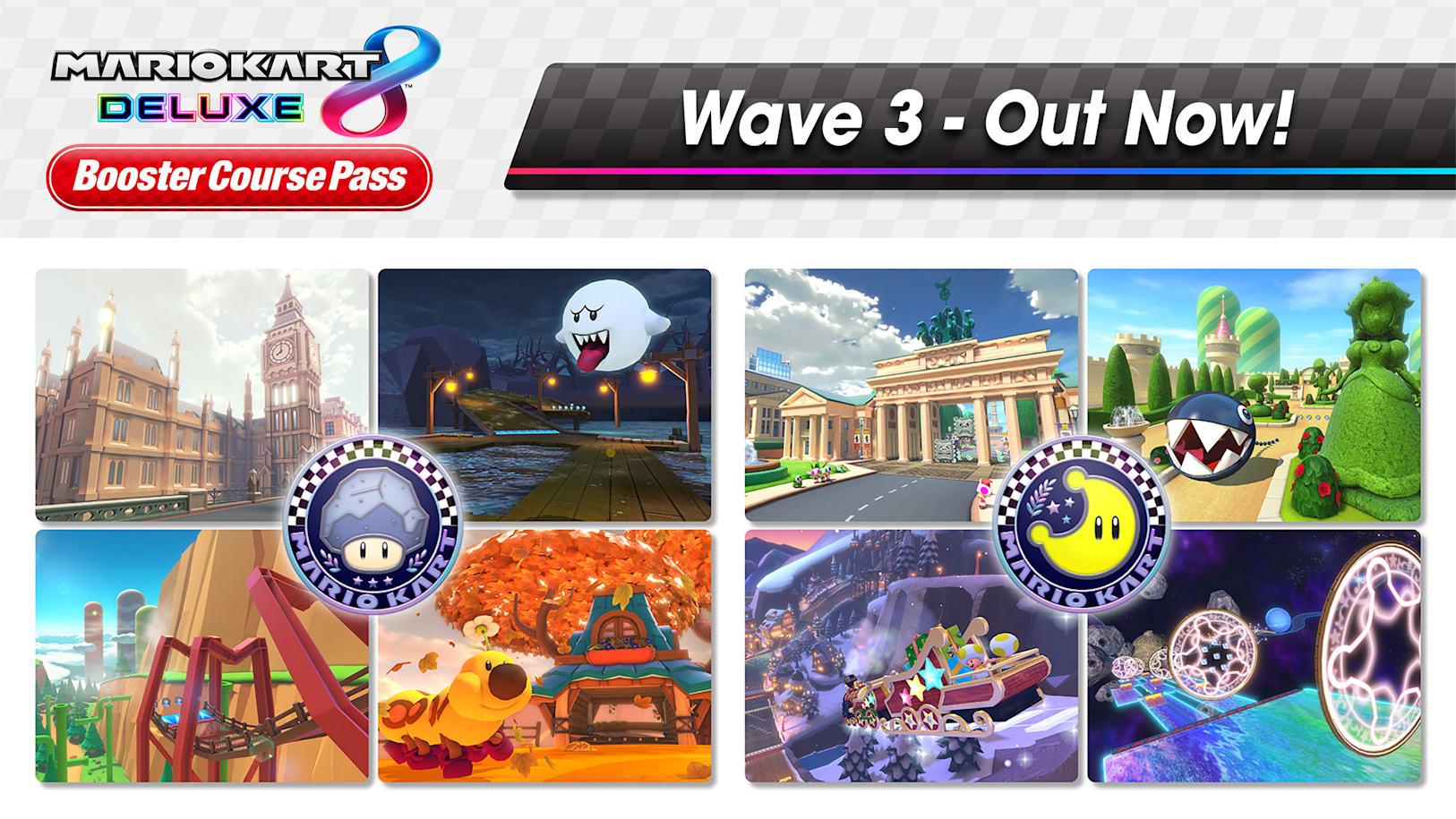 Wave 3 of the Mario Kart 8 Deluxe – Booster Course Pass is