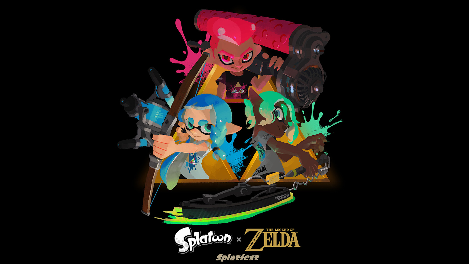 Splatoon x The Legend of Zelda! Get ready for a special Splatfest ...