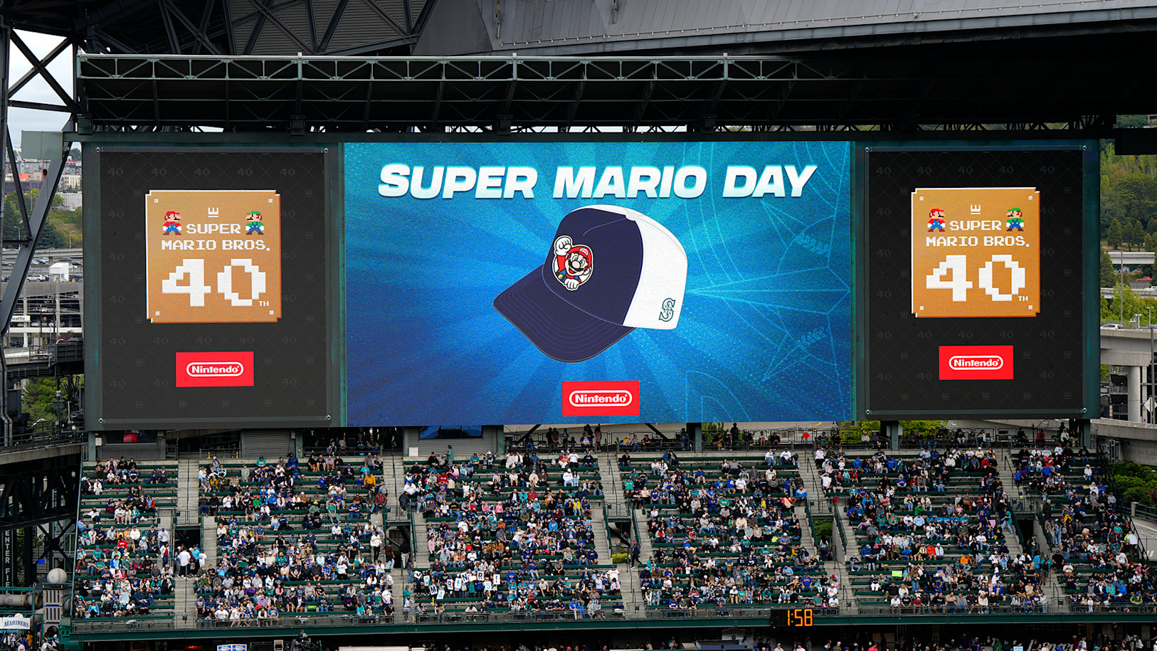 Super Mario x Seattle Mariners - News - Nintendo Official Site