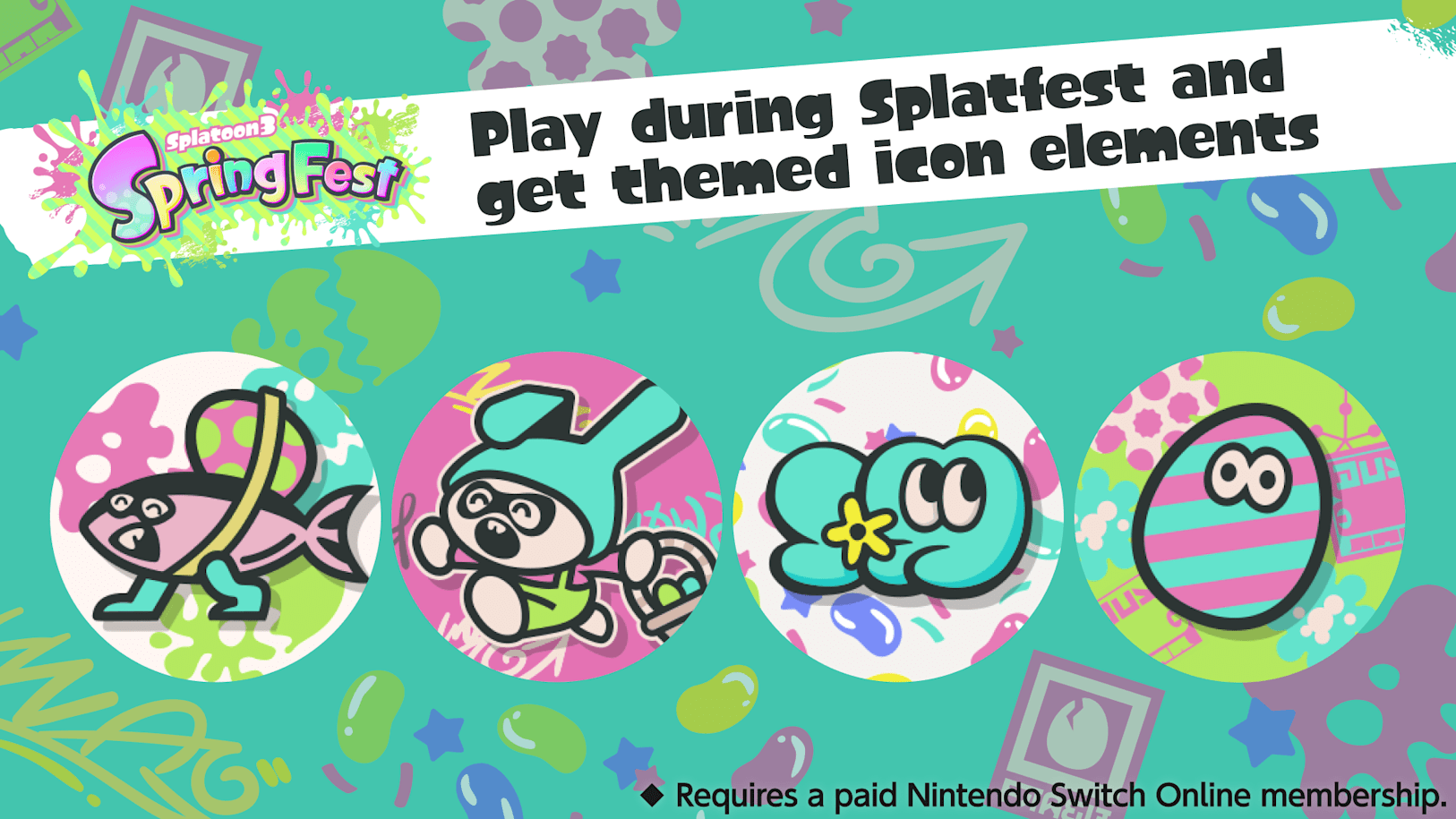 Play during Spring Fest and get themed icon elements - News - Nintendo ...