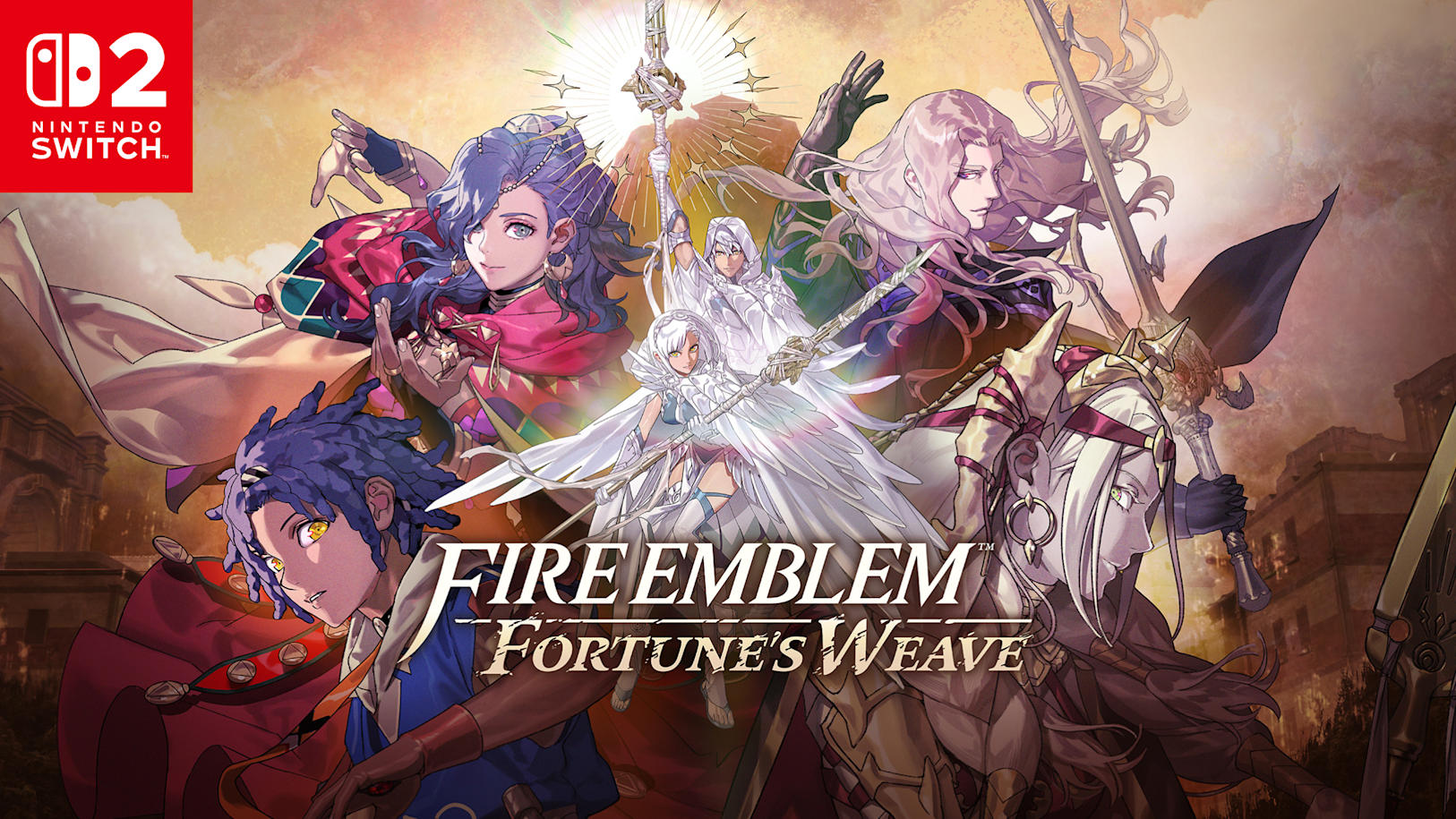 Heróis de Fire Emblem Fortune’s Weave em arte oficial de lançamento para Nintendo Switch 2