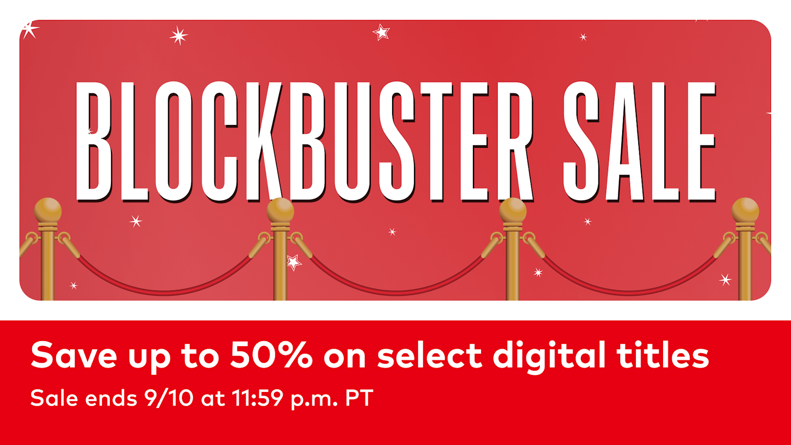 Blockbuster Sale: Save up to 50% on select top-rated digital games ...
