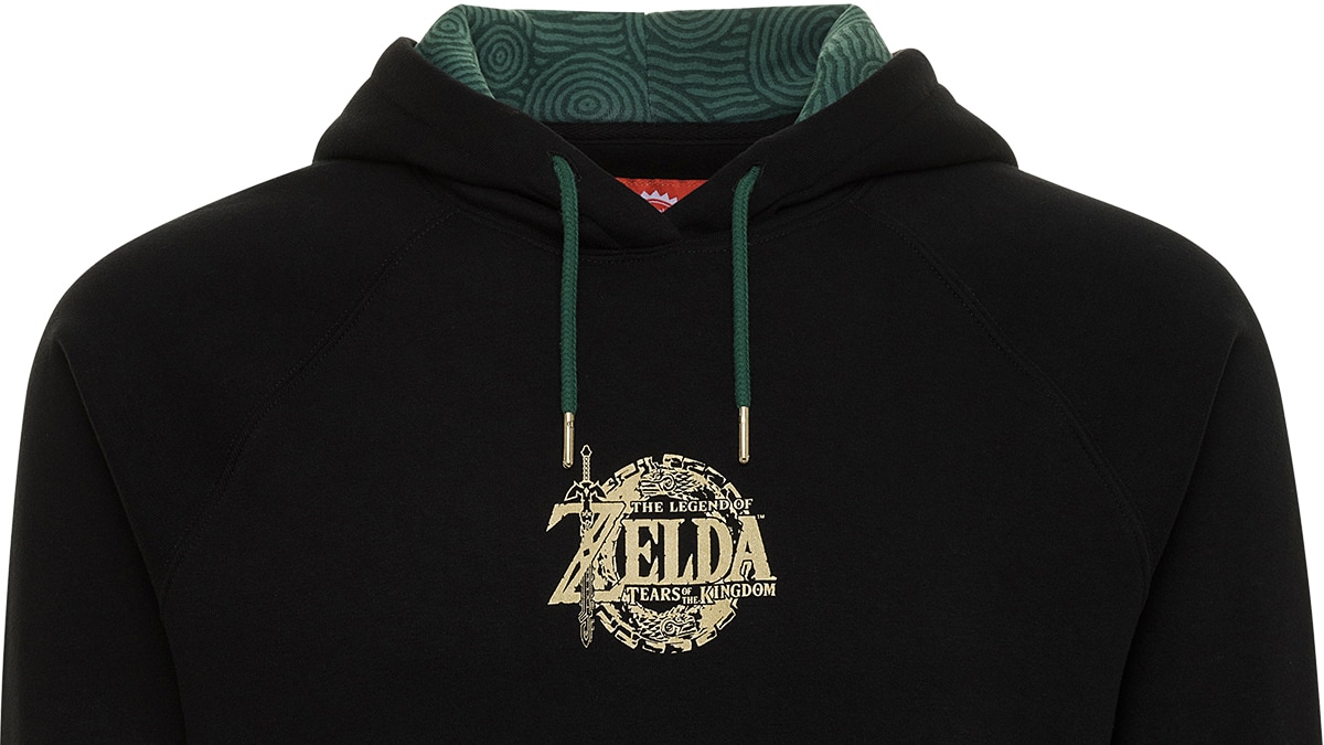 Sweat à Capuche Unisexe Legend Of Zelda Logo Usé Officiel - Confort Doux En Coton Pour Fans